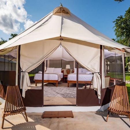 Xakluum Eco Glampings Hotel Puerto Morelos Eksteriør billede