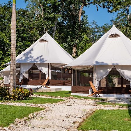 Xakluum Eco Glampings Hotel Puerto Morelos Eksteriør billede