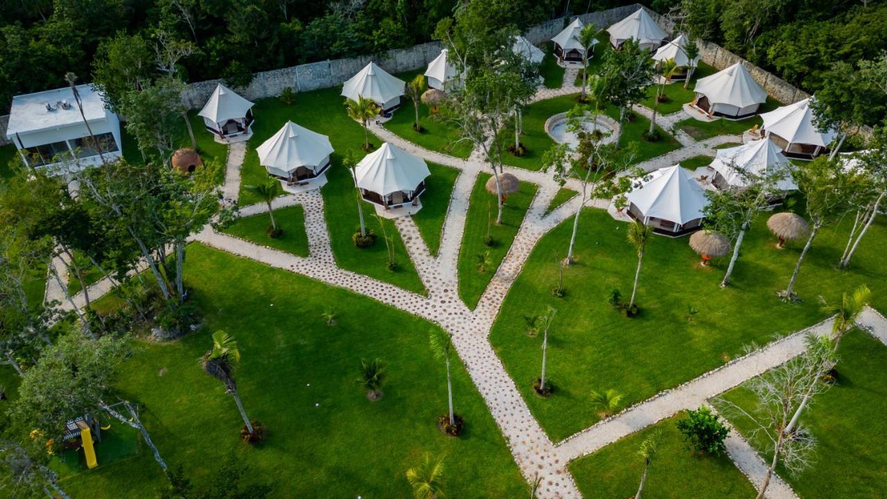Xakluum Eco Glampings Hotel Puerto Morelos Eksteriør billede