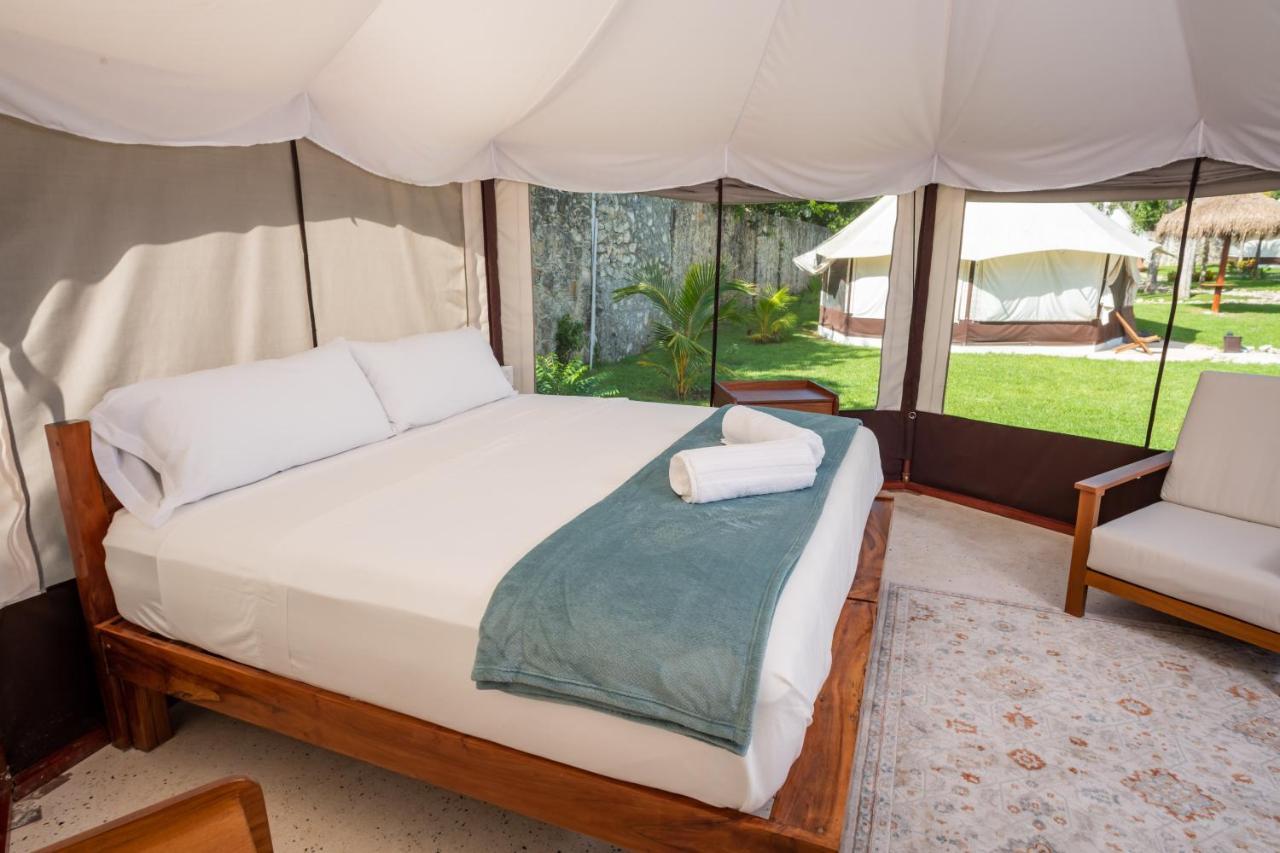 Xakluum Eco Glampings Hotel Puerto Morelos Eksteriør billede