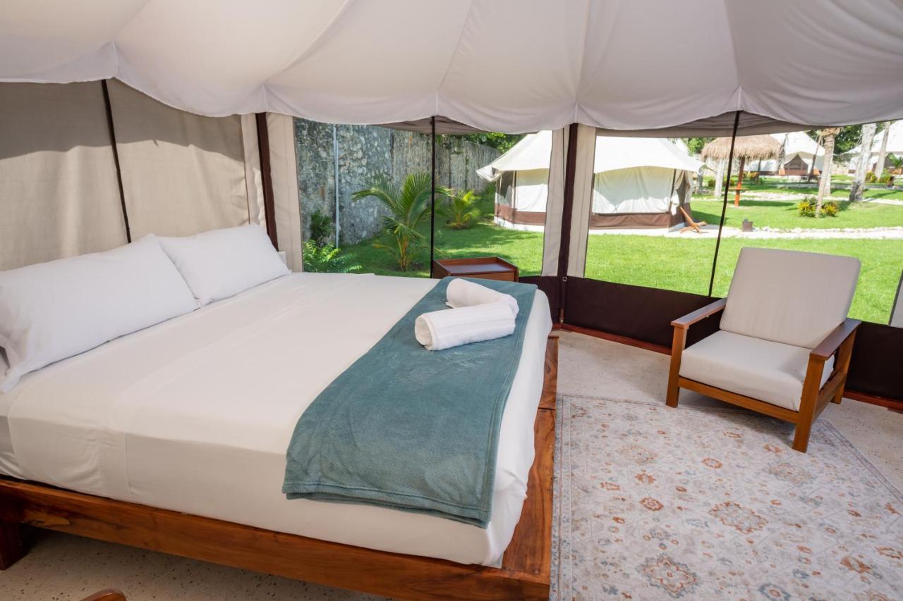 Xakluum Eco Glampings Hotel Puerto Morelos Eksteriør billede
