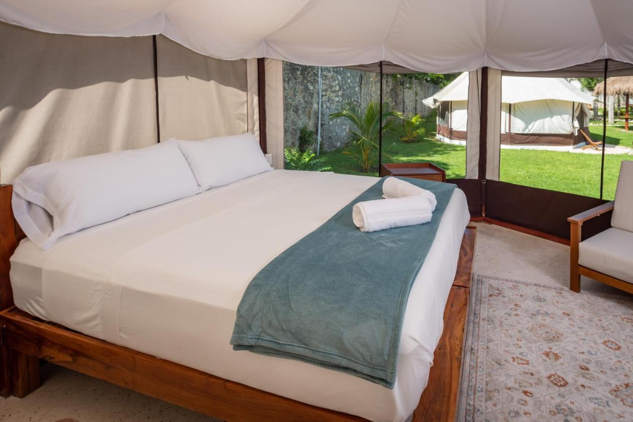 Xakluum Eco Glampings Hotel Puerto Morelos Eksteriør billede