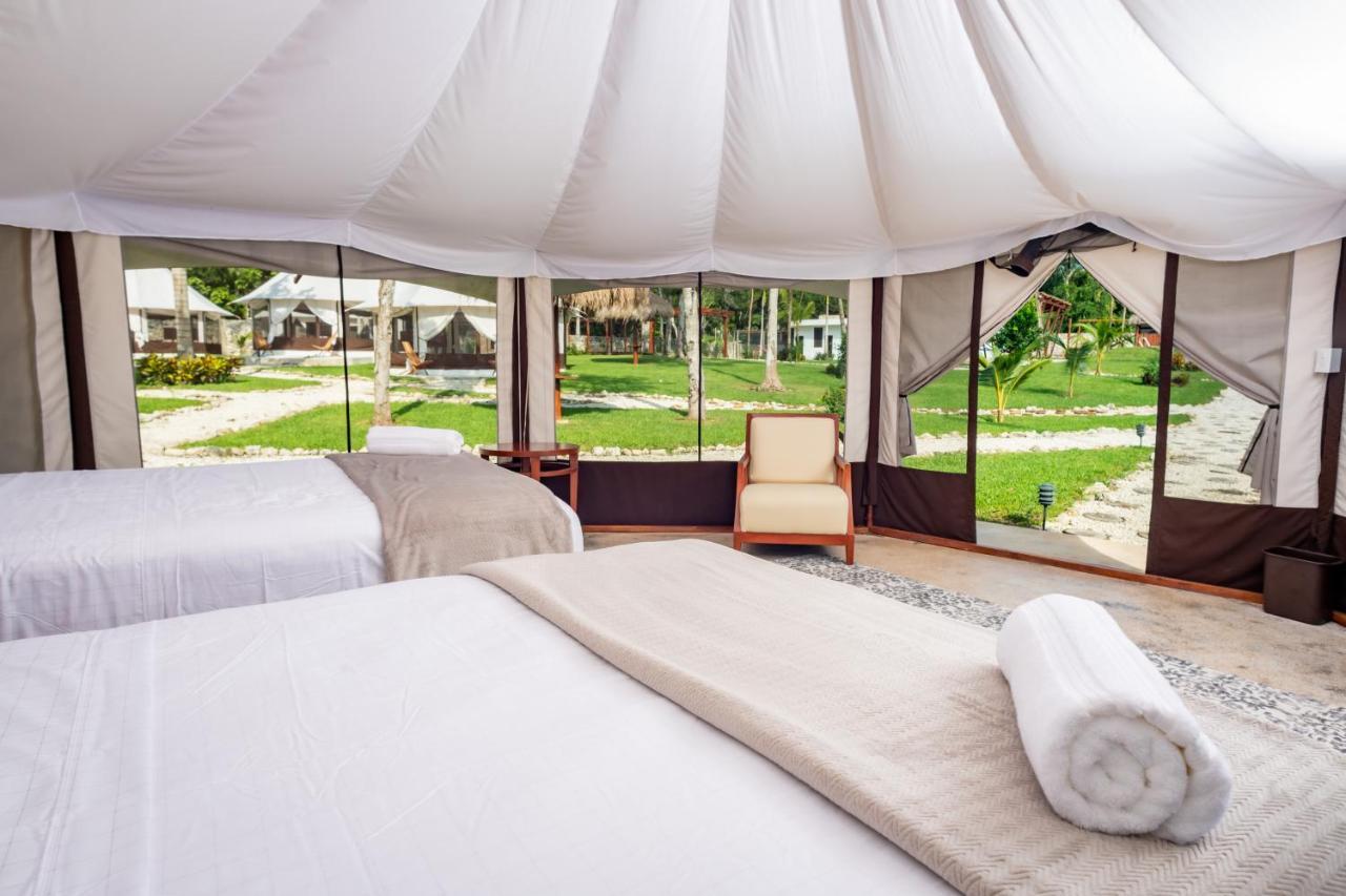 Xakluum Eco Glampings Hotel Puerto Morelos Eksteriør billede