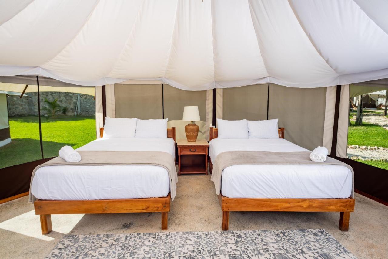 Xakluum Eco Glampings Hotel Puerto Morelos Eksteriør billede