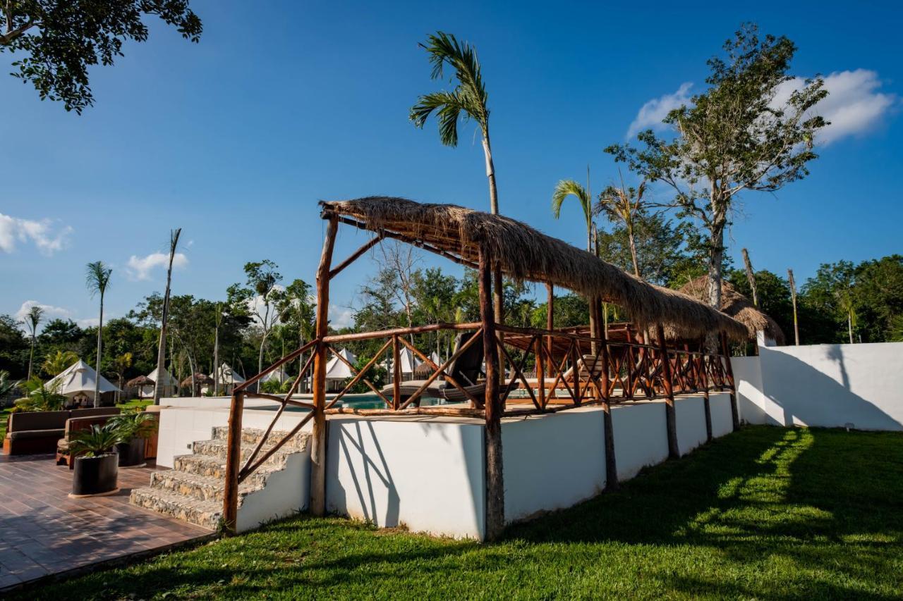 Xakluum Eco Glampings Hotel Puerto Morelos Eksteriør billede