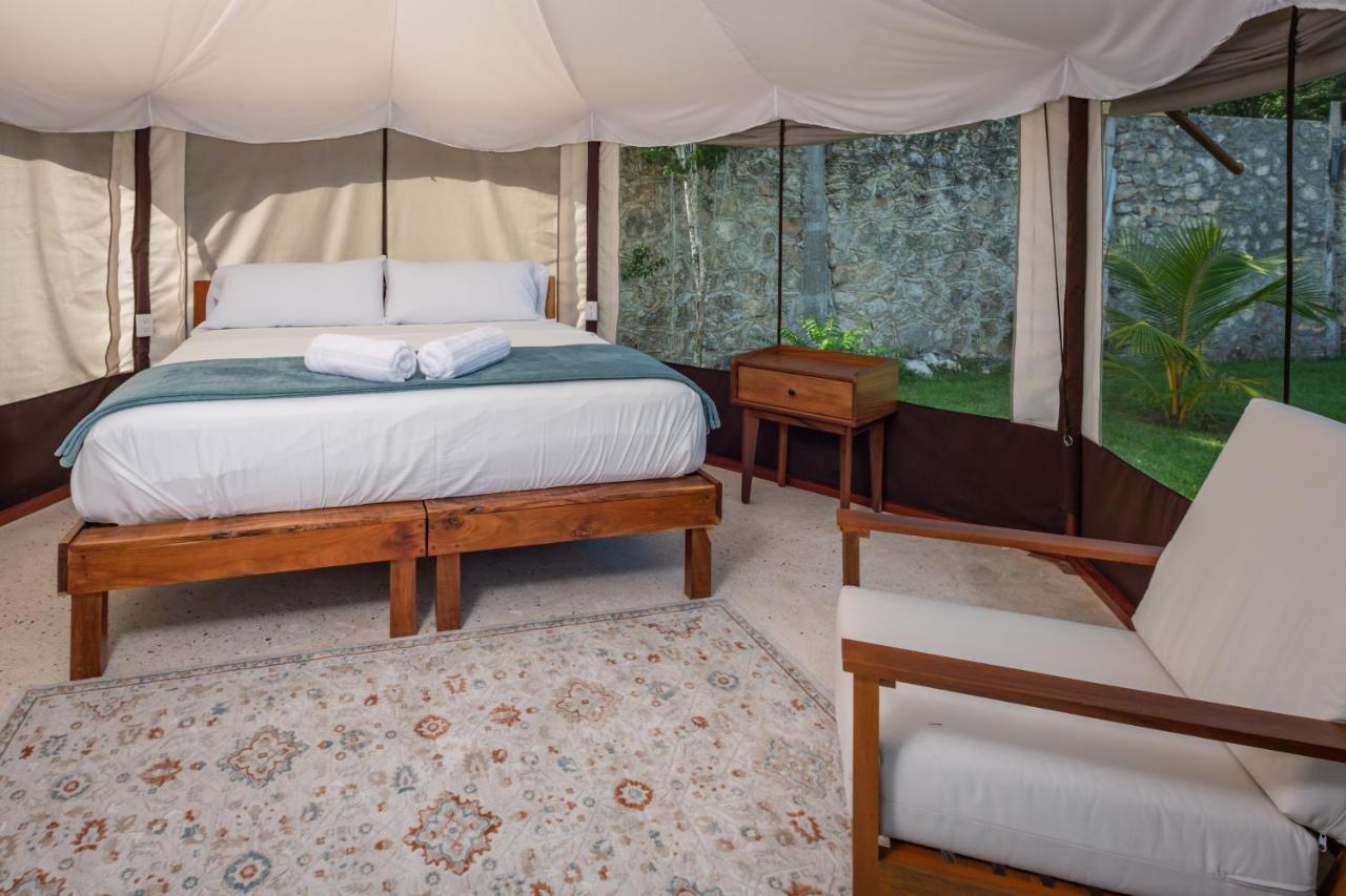 Xakluum Eco Glampings Hotel Puerto Morelos Eksteriør billede