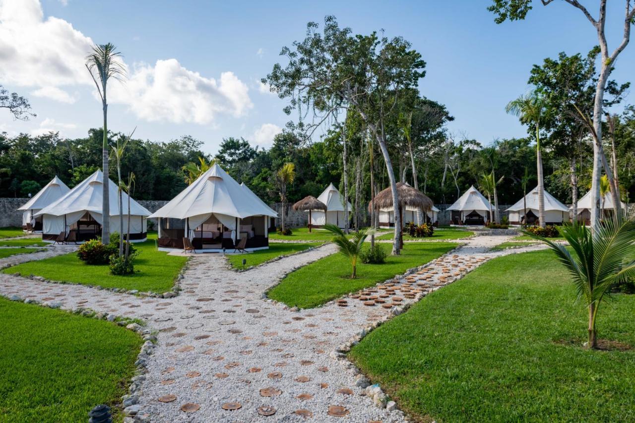 Xakluum Eco Glampings Hotel Puerto Morelos Eksteriør billede
