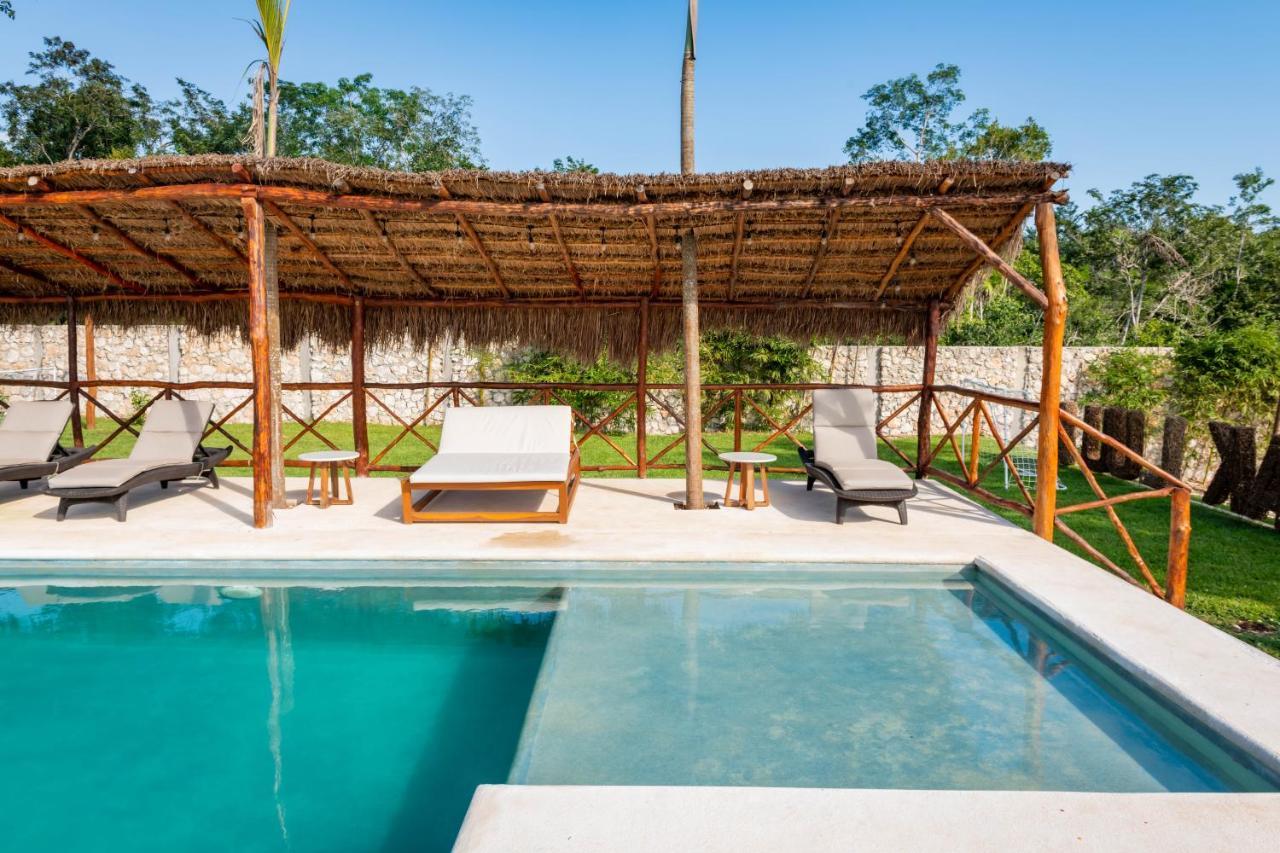 Xakluum Eco Glampings Hotel Puerto Morelos Eksteriør billede