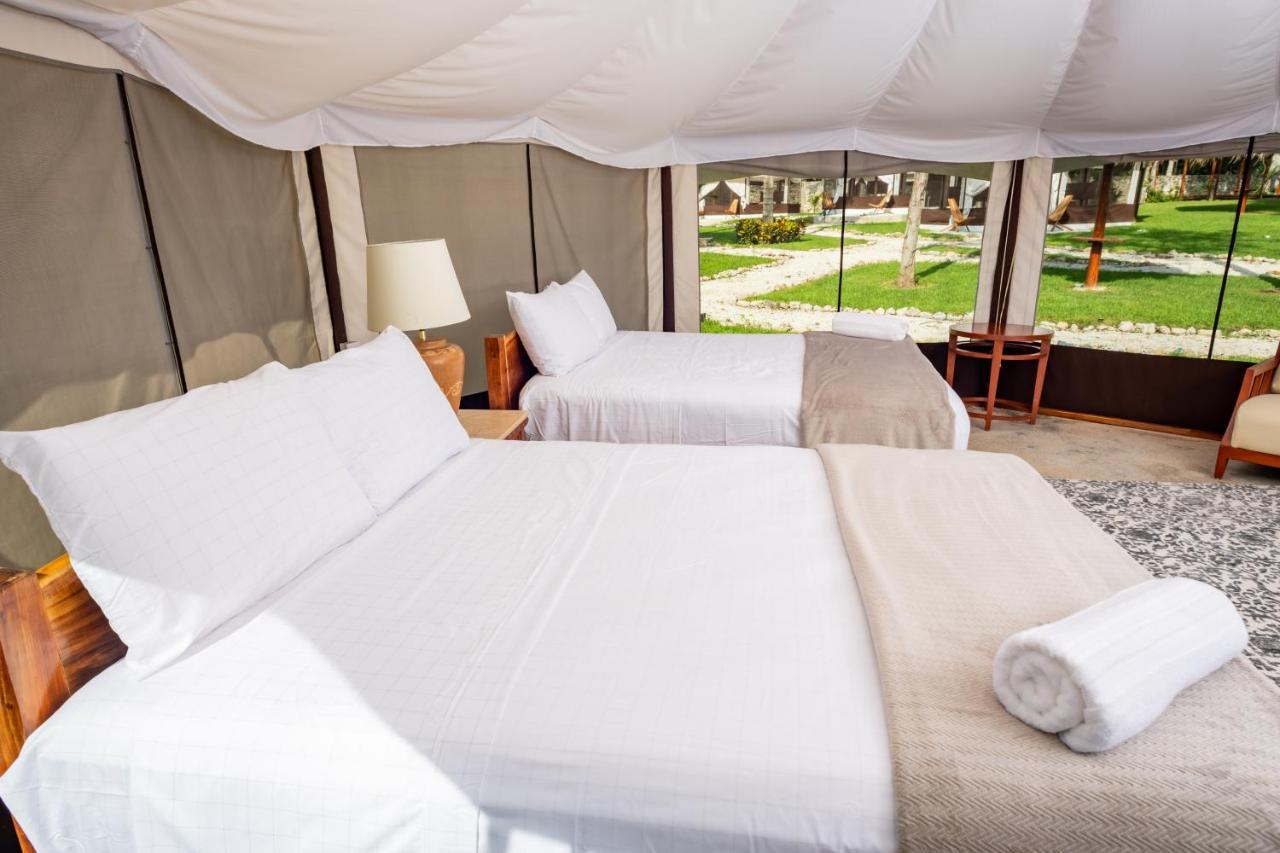 Xakluum Eco Glampings Hotel Puerto Morelos Eksteriør billede
