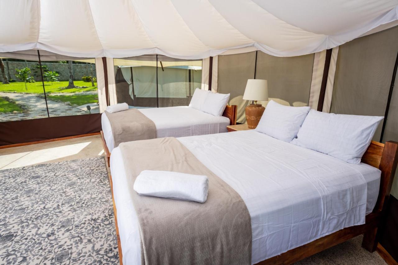 Xakluum Eco Glampings Hotel Puerto Morelos Eksteriør billede