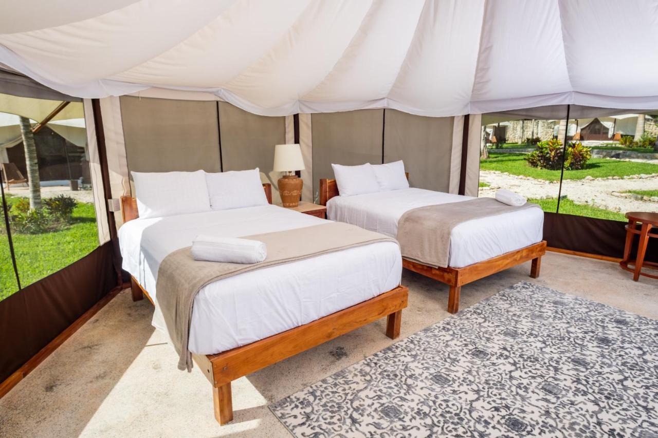 Xakluum Eco Glampings Hotel Puerto Morelos Eksteriør billede