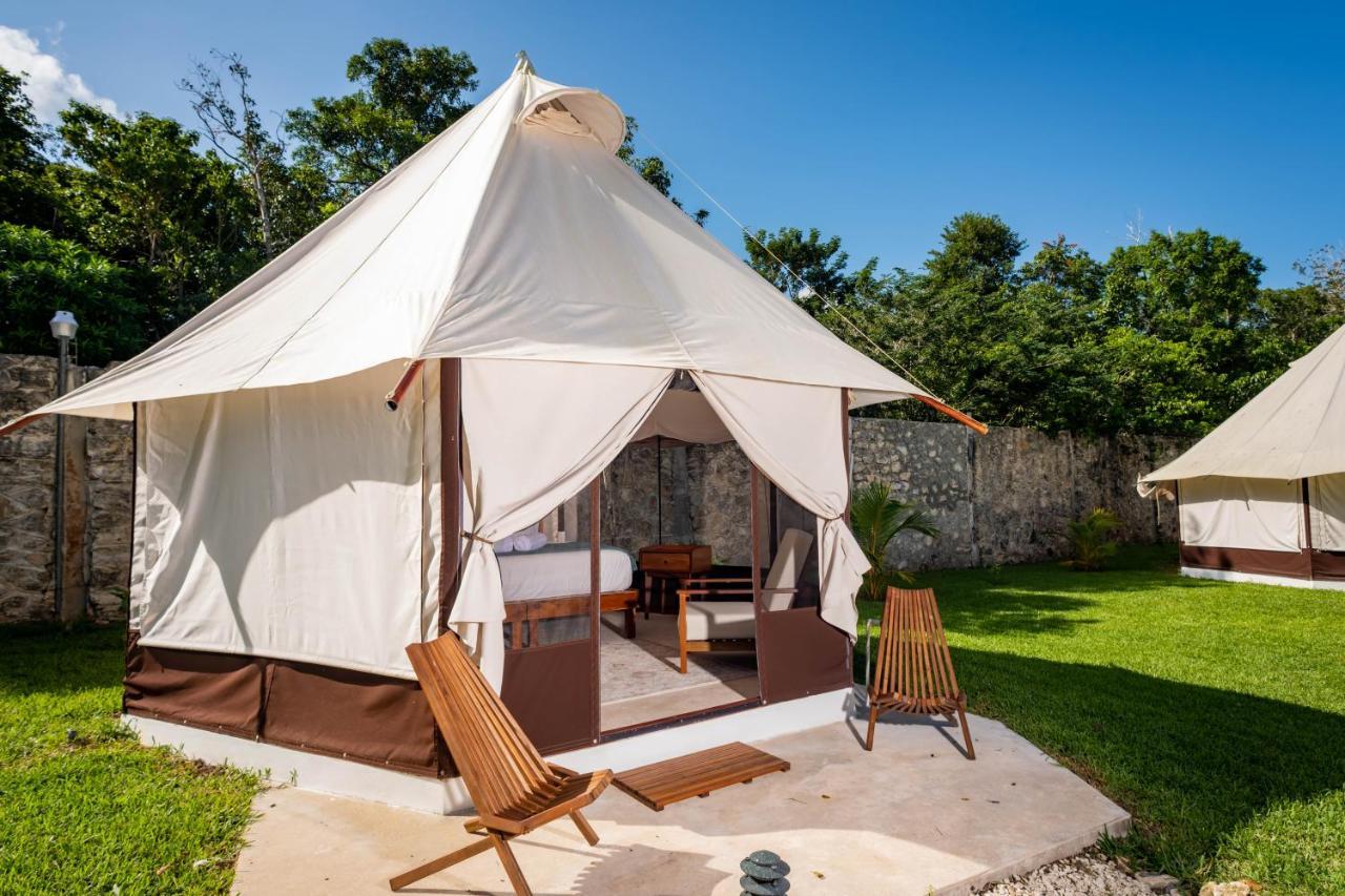 Xakluum Eco Glampings Hotel Puerto Morelos Eksteriør billede
