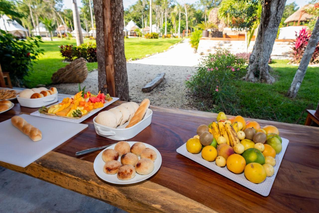 Xakluum Eco Glampings Hotel Puerto Morelos Eksteriør billede