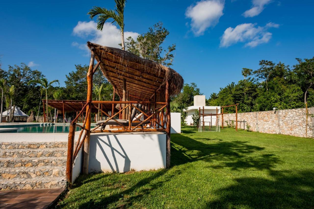 Xakluum Eco Glampings Hotel Puerto Morelos Eksteriør billede