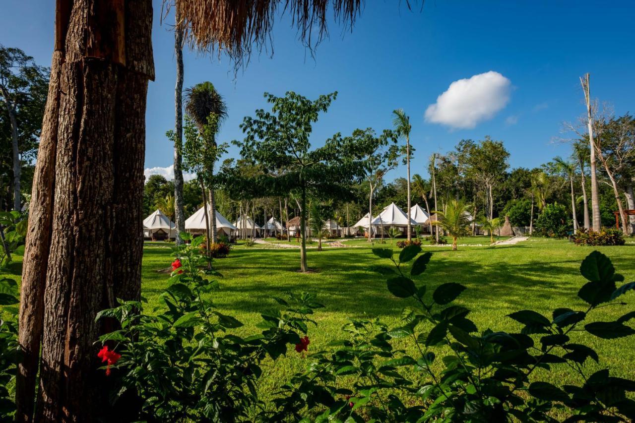 Xakluum Eco Glampings Hotel Puerto Morelos Eksteriør billede