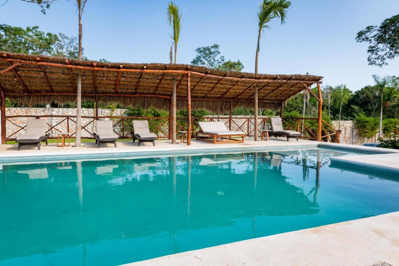 Xakluum Eco Glampings Hotel Puerto Morelos Eksteriør billede