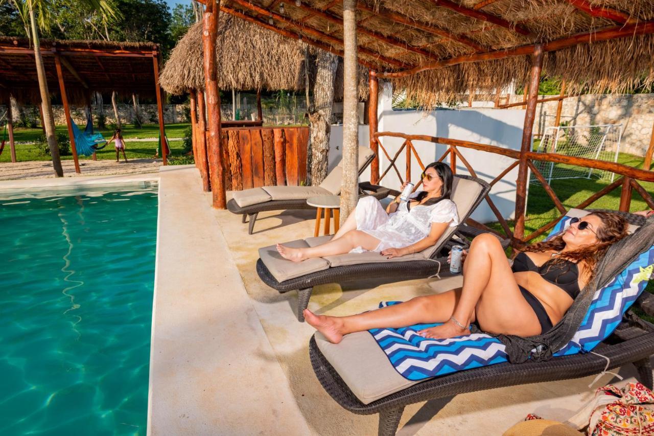 Xakluum Eco Glampings Hotel Puerto Morelos Eksteriør billede