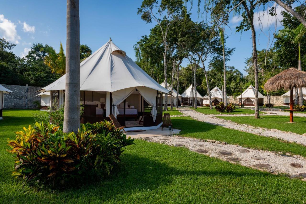 Xakluum Eco Glampings Hotel Puerto Morelos Eksteriør billede