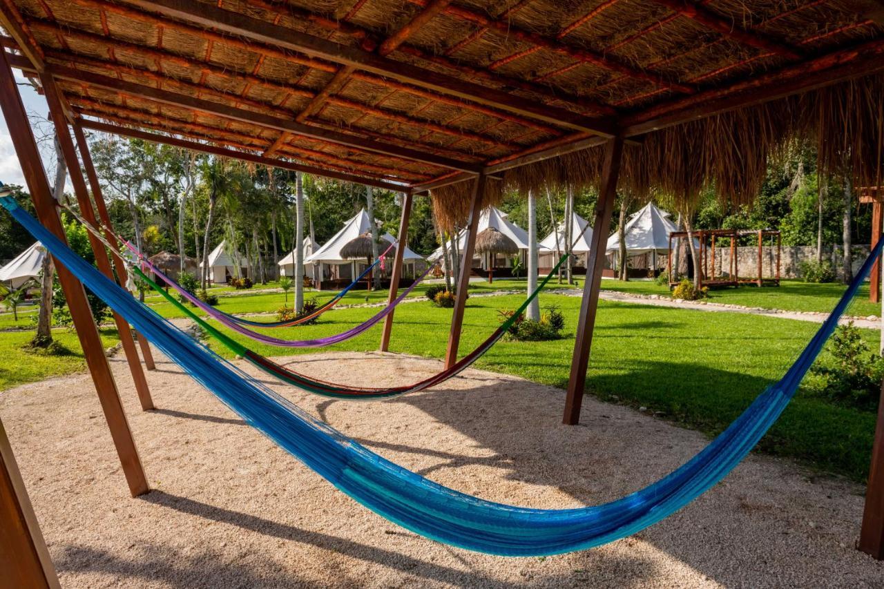 Xakluum Eco Glampings Hotel Puerto Morelos Eksteriør billede