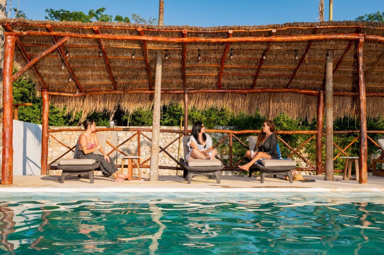 Xakluum Eco Glampings Hotel Puerto Morelos Eksteriør billede