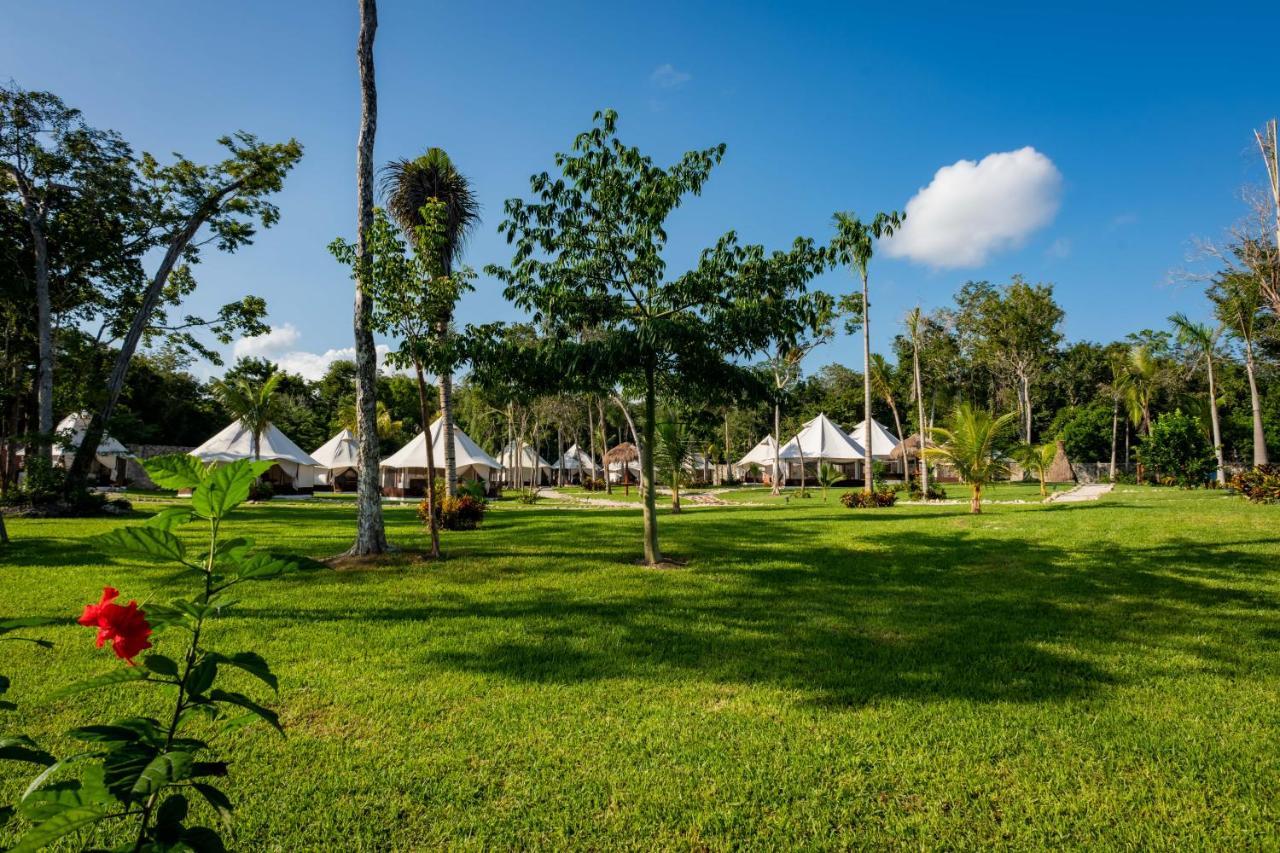 Xakluum Eco Glampings Hotel Puerto Morelos Eksteriør billede